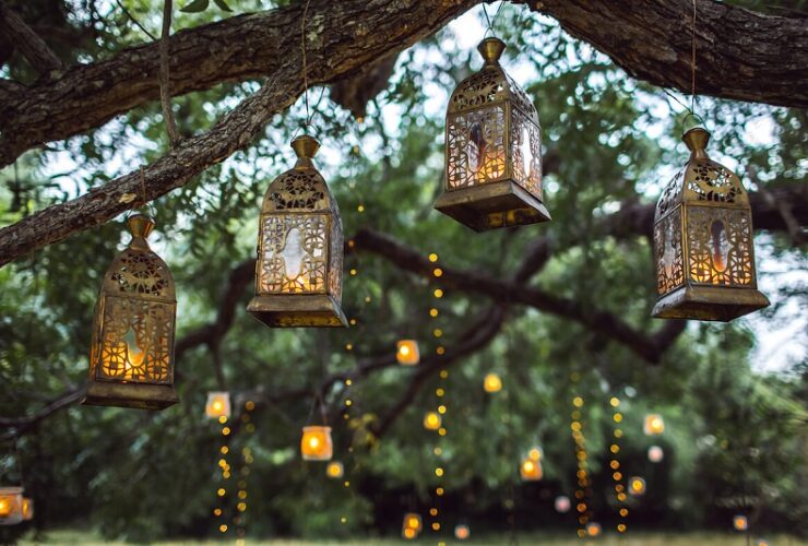 Conceptual Ideas for wedding outdoor Lighting